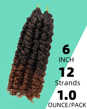 Miss Sula crochet needle included with 6in twists enables quick, mess-free crochet braiding.