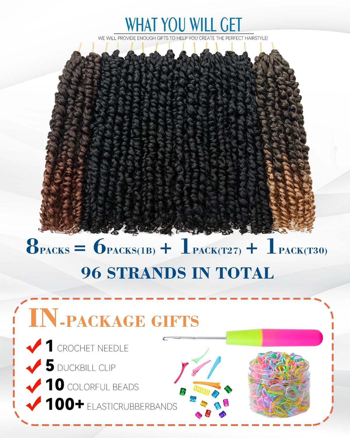 Miss Sula Passion Twist pre-looped hair simplifies crochet setup and secure attachment