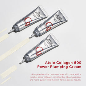 Missha ATELO COLLAGEN cream texture close-up indicating rich moisture for daily use
