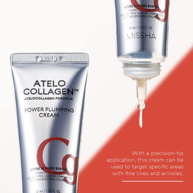 Missha ATELO COLLAGEN final look shows hydrated, plump-looking skin after use