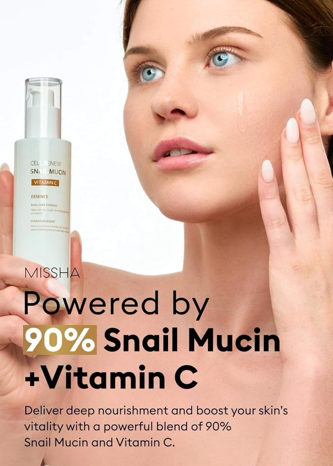 MISSHA Cell Renew packaging promotes trust and easy storage for daily skincare.