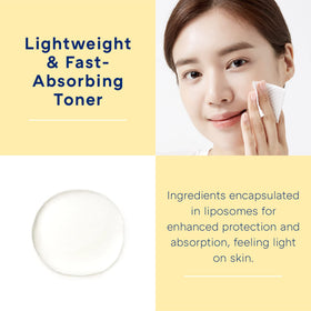 Liposome technology icon for MISSHA Vita C Plus Brightening Toner delivering vitamin C.