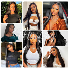 Missking straight hair wefts ready for quick wig installs and versatile looks.
