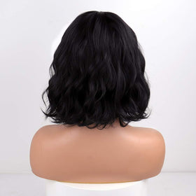MISSQUEEN 12-inch-length model shows balanced bob suitable for many looks.