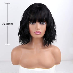 MISSQUEEN natural-black-color variation demonstrates versatile styling with various outfits.