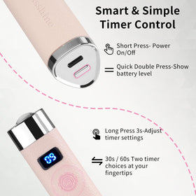 Missshine UV nail lamp auto sensor activates instantly for easy curing