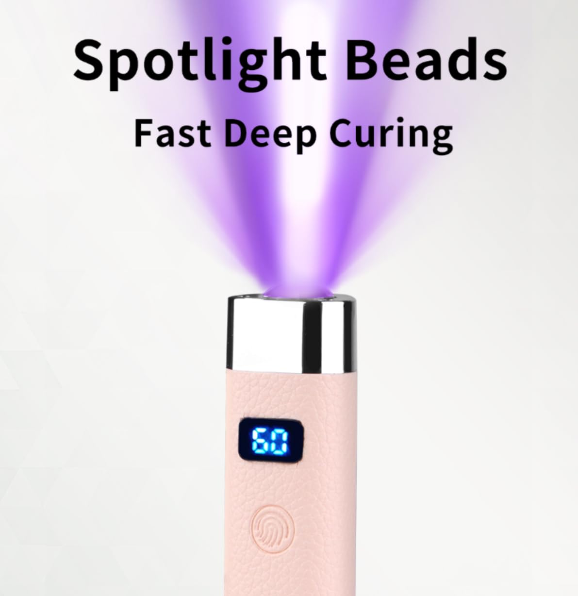 Missshine pink PU-leather finish adds premium grip and comfort