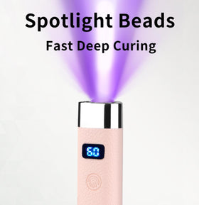 Missshine pink PU-leather finish adds premium grip and comfort