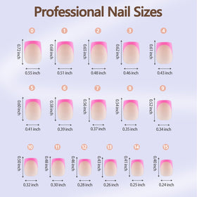Misssix XBASICTIPS 15 sizes, find your perfect fit quickly