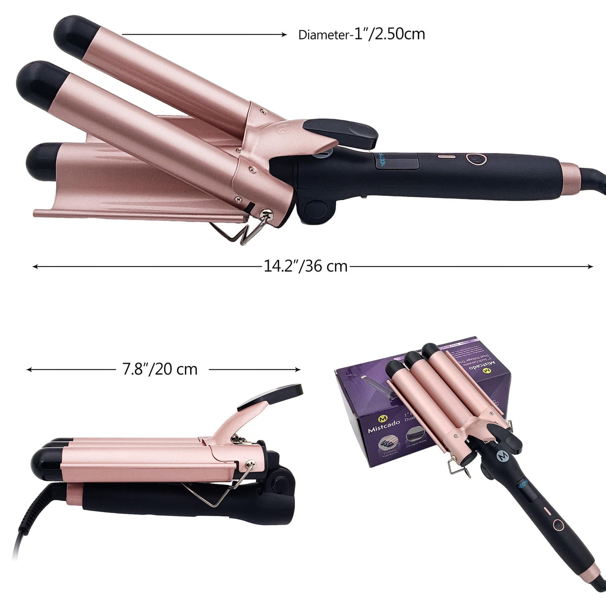 Mistcado fast heating for quick styling sessions