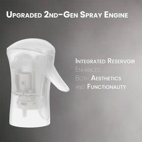 Mistifi ergonomic, lightweight handle provides comfortable grip during extended use.