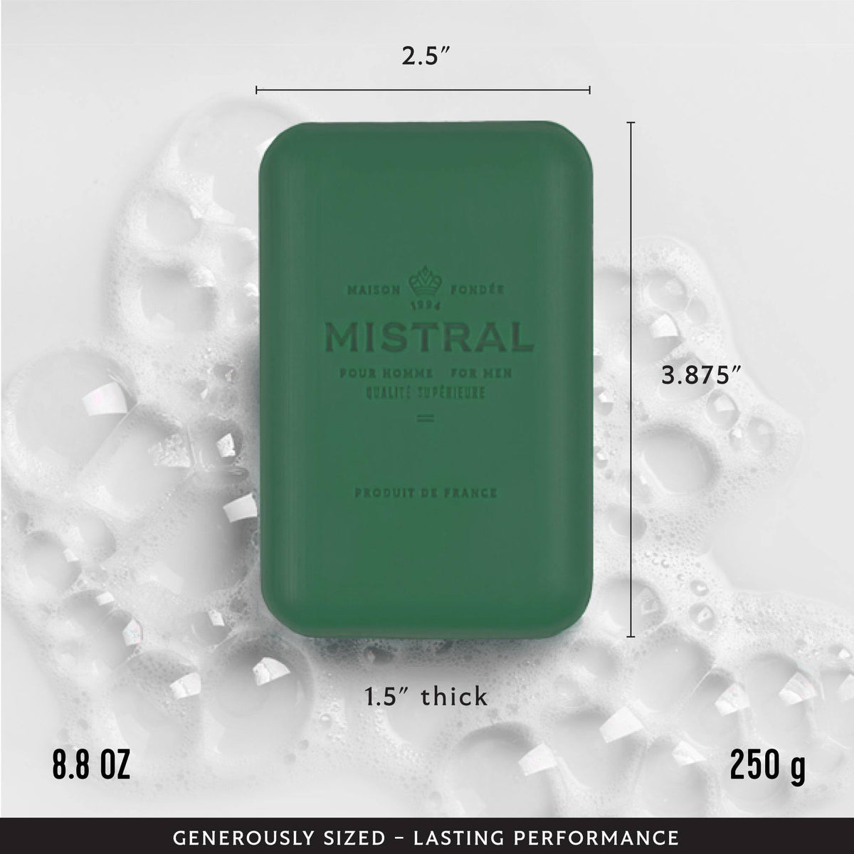 Mistral Cypress Oak ingredients include argan and grapeseed oils for nourishment.