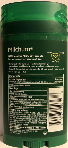 Mitchum Advanced Control 3-pack offers convenient protection on the go