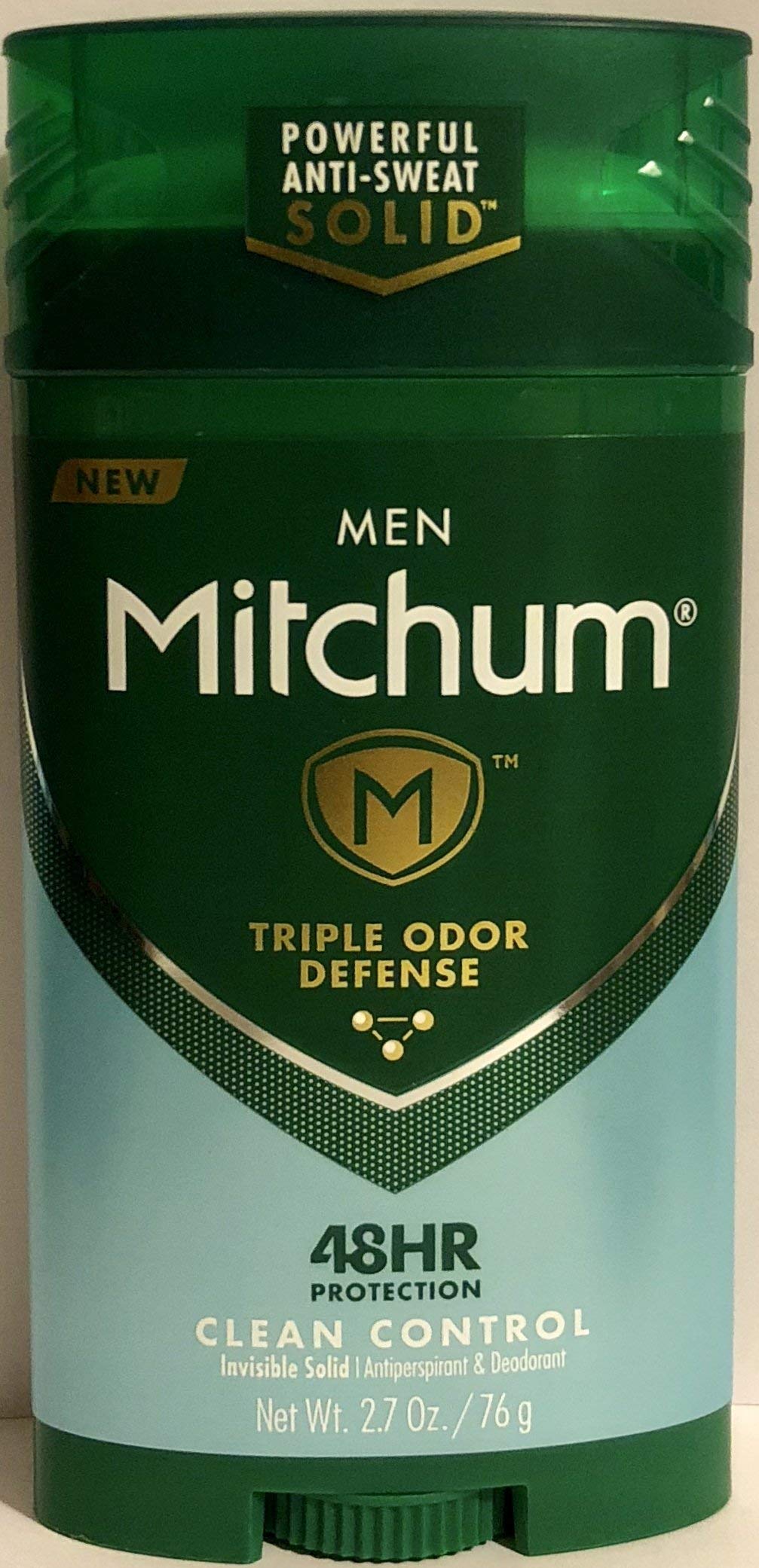 Mitchum Advanced Control invisible solid during application for quick daily use