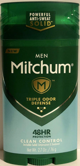 Mitchum Advanced Control invisible solid during application for quick daily use