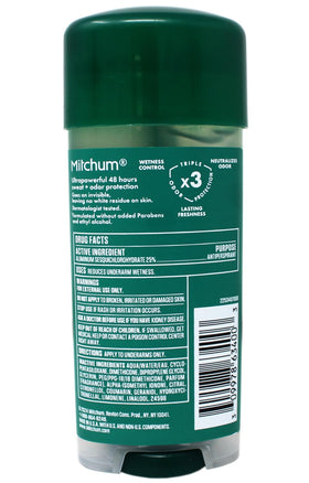 Mitchum Mountain Air pack display emphasizes value and consistent branding