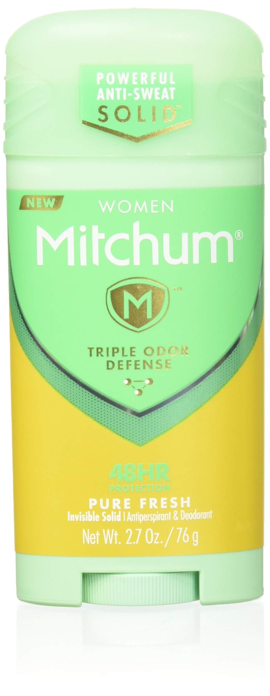 Mitchum For Women Advanced Control Deodorant bottle with invisible solid formula for all-day freshness