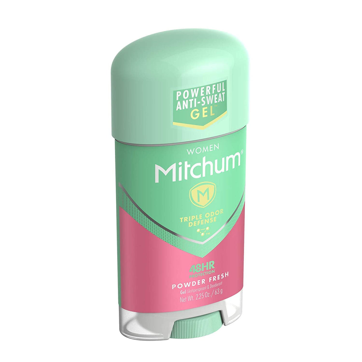Mitchum 48-Hour Protection shown for long-lasting dryness in any setting.