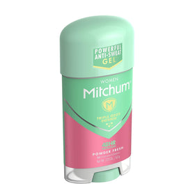 Mitchum 48-Hour Protection shown for long-lasting dryness in any setting.
