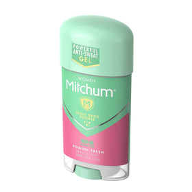 Mitchum Triple Odor Defense technology helps manage sweat during daily activities.
