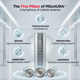 LUMENZYME enzyme complex shown in MitoAURA package