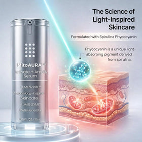 Vegan, cruelty-free, fragrance-free skincare with MitoAURA