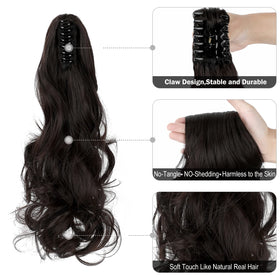 Mitrygreen 18-inch wavy hairpiece adds length and fullness