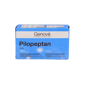 miubaao Genové Pilopeptan capsules close-up highlighting nutrients for hair health
