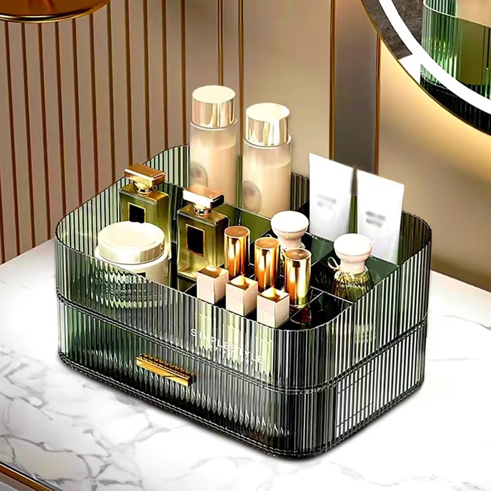 MIUOPUR vanity organizer top tray keeps essentials within easy reach