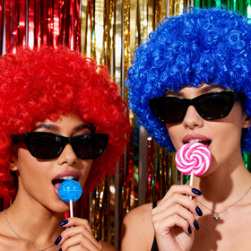 MIUSKATL party wigs ideal for stage, photos, and events.
