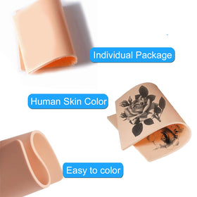 Miuxia skin with ink applied, easy to wipe excess ink.