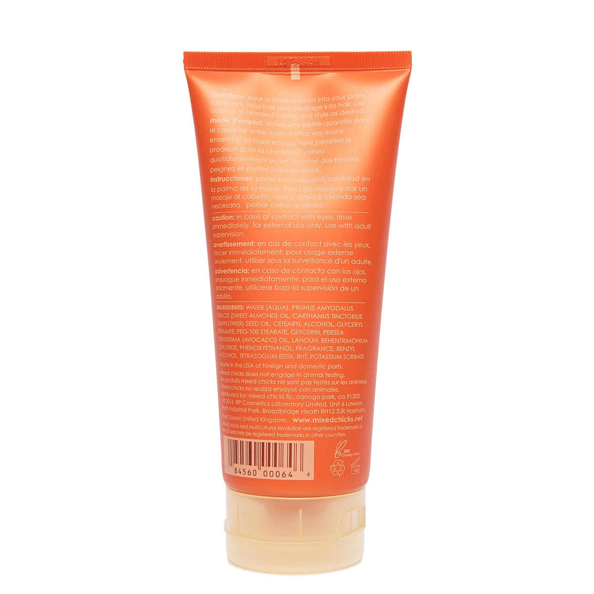 Mixed Chicks Daily Hair Dress bottle pump close-up for easy application