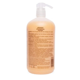 Mixed Chicks Gentle Clarifying Shampoo label close-up with botanical extracts