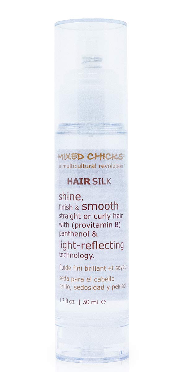 Mixed Chicks Gloss and Shining Hair Silk bottle with polished finish for color treated hair