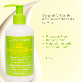 Mixed Chicks Kids Fragrance-free label highlights gentle care