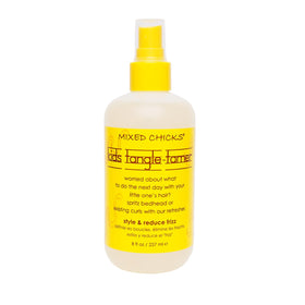 Mixed Chicks Kids Tangle Tamer bottle delivers lightweight hydration for tangle-prone curls.