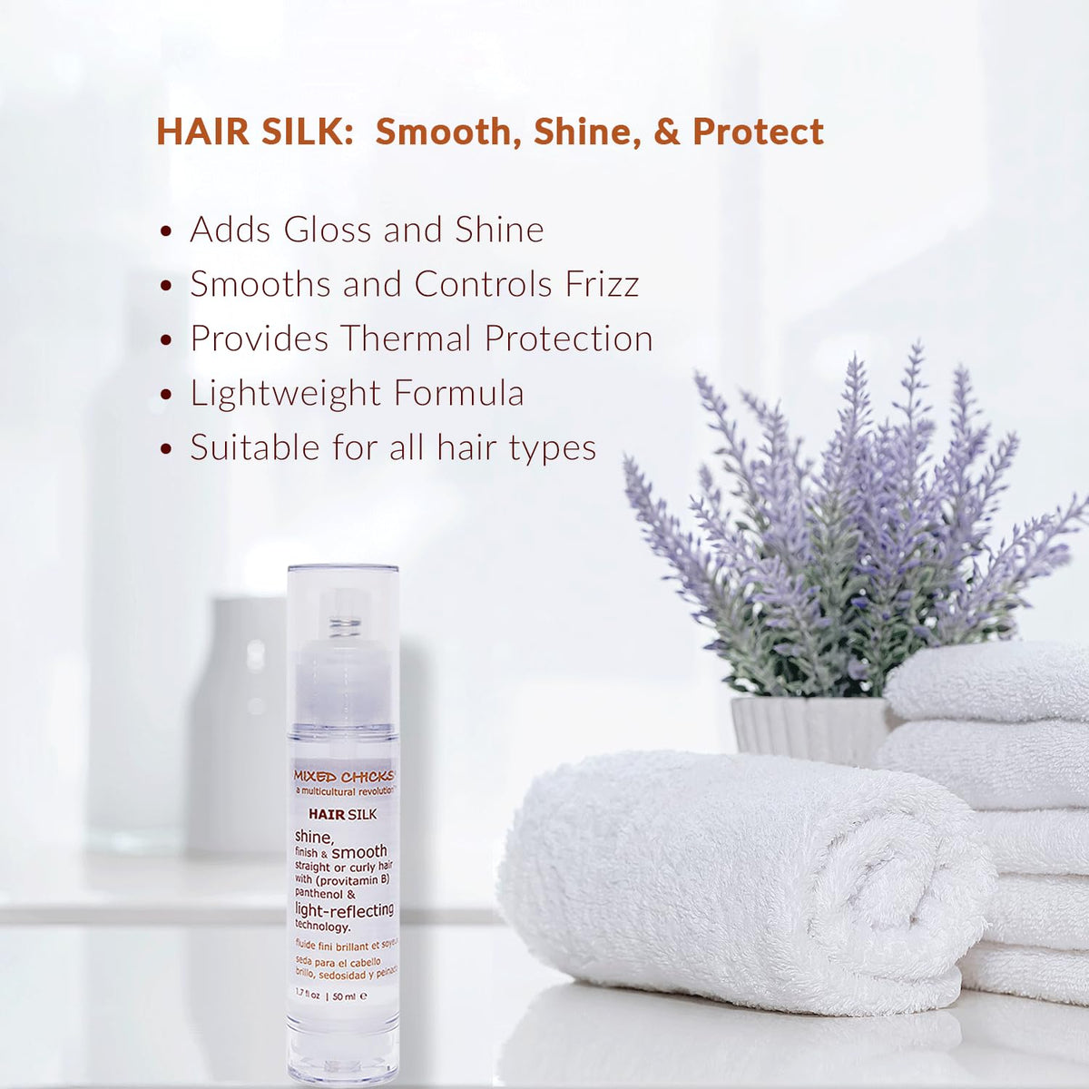 Mixed Chicks Quad Pack daily routine shot, quick wash and condition for refreshed curls.