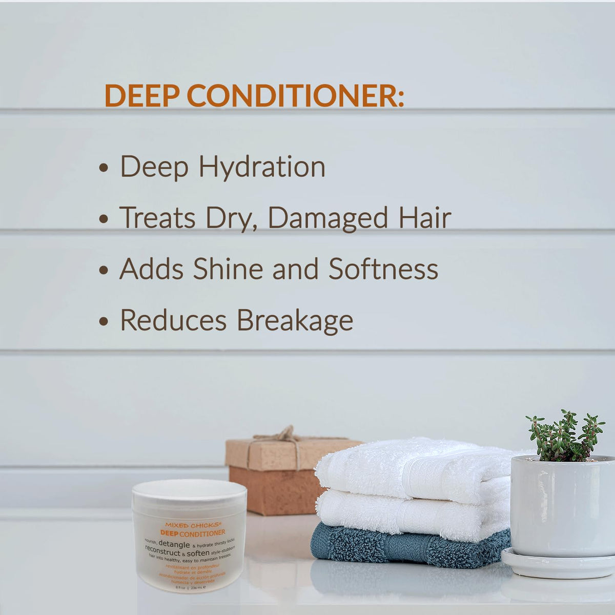 Mixed Chicks Quad Pack packaging box, ready-to-gift set highlighting a complete curl care routine.