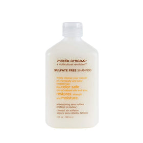 Mixed Chicks bottle pouring shampoo for color-treated hair, mild cleanse.