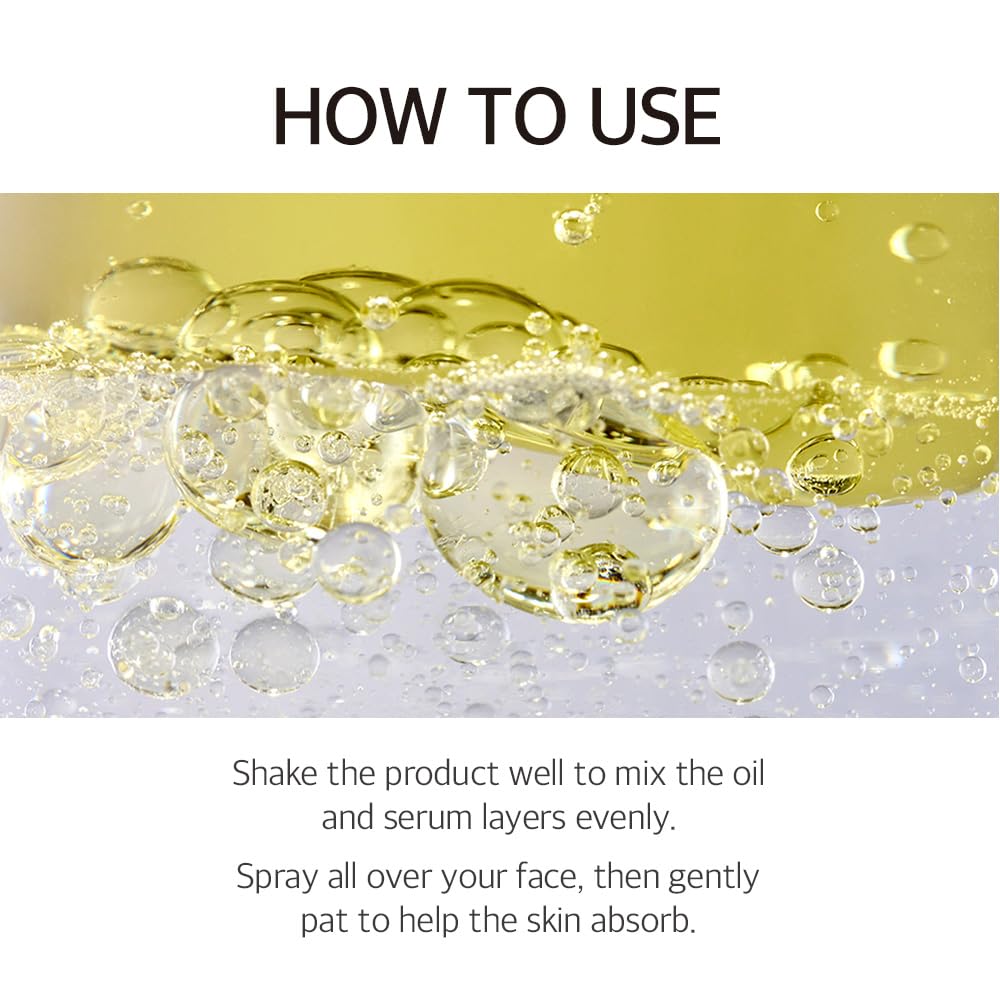 Lightweight formula of Mixsoon Bean Balancing Ampoule Mist absorbs quickly