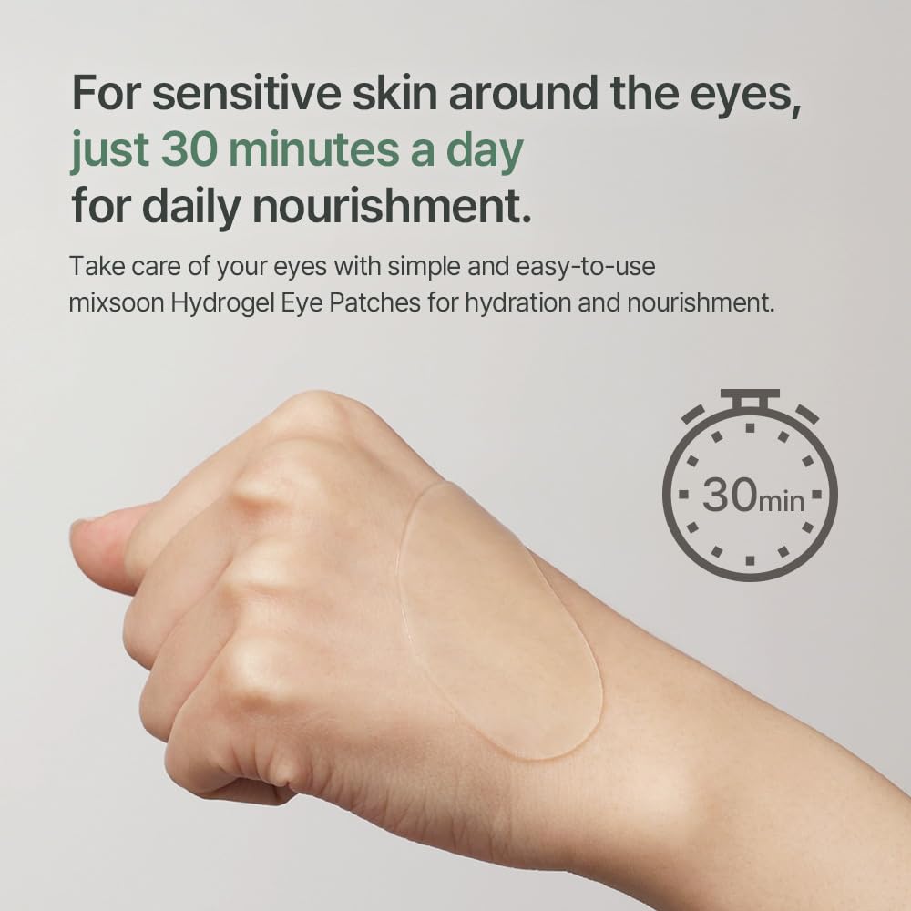 Mixsoon Cica-Hyal Eye Patch suitable for all skin types and sensitivity.
