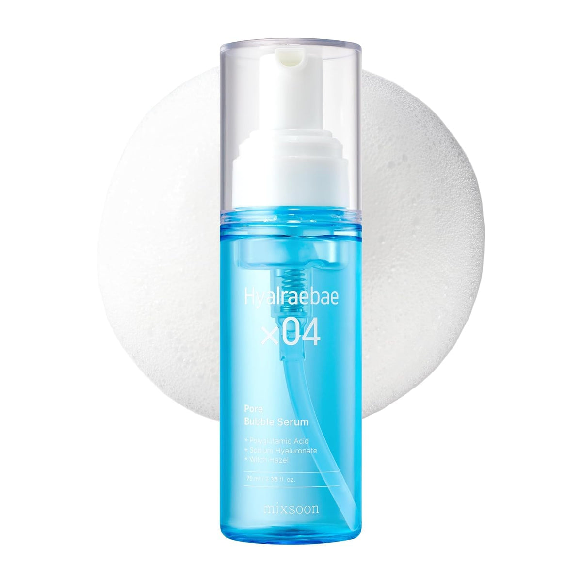 The mixsoon Hyalraebae bottle shows hydration and pore refinement for smooth makeup prep.