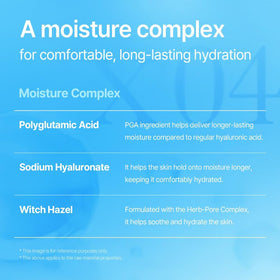 Silky finish from Mixsoon Hyalraebae leaves skin balanced and soft.