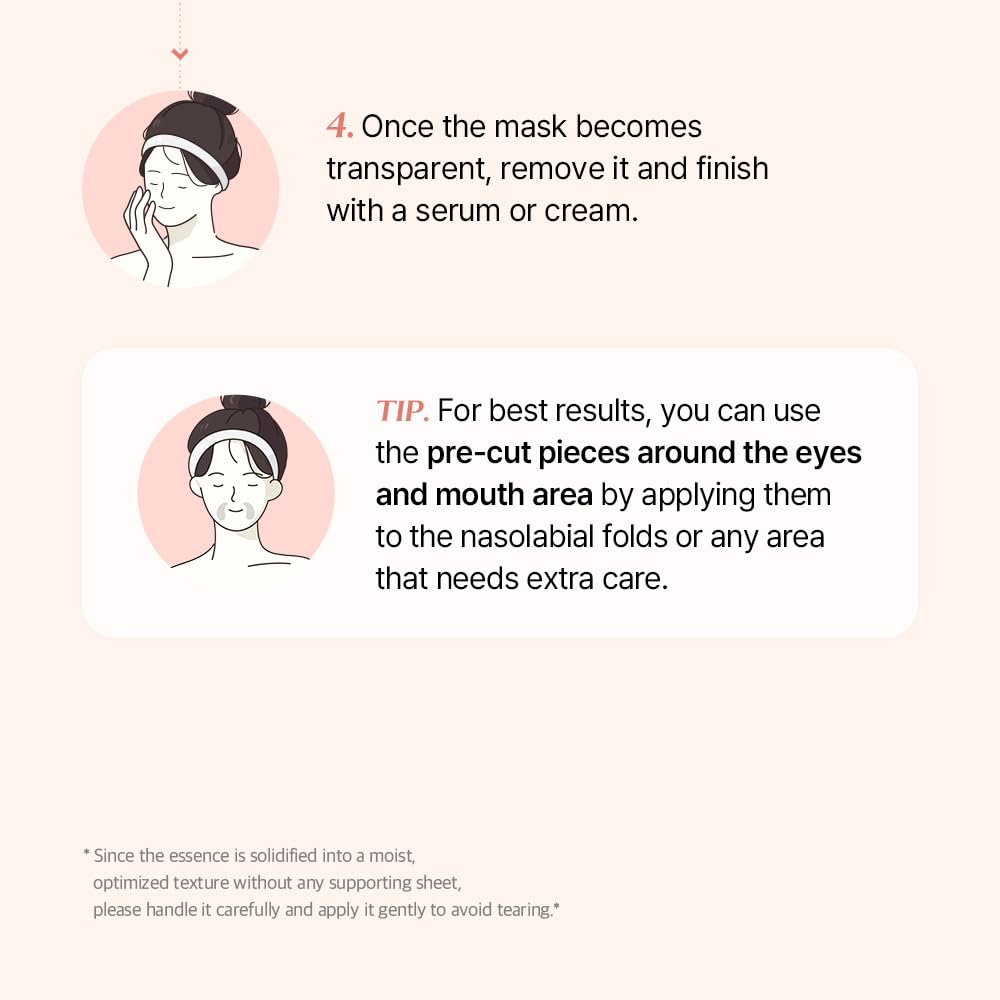 Post-mask glow and firmer appearance with Mixsoon PDRN
