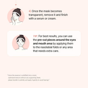Post-mask glow and firmer appearance with Mixsoon PDRN