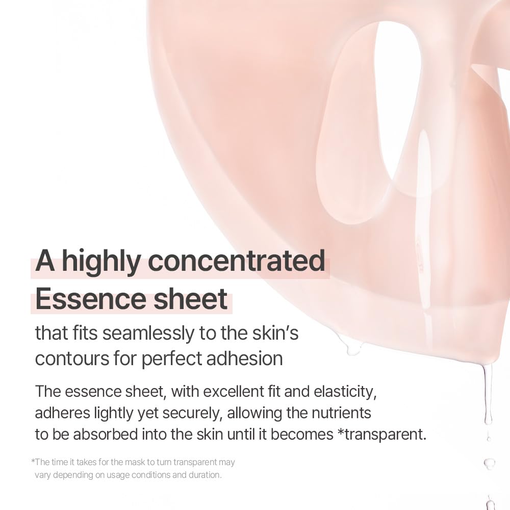 Cooling hydrogel adheres to the face for soothing masking
