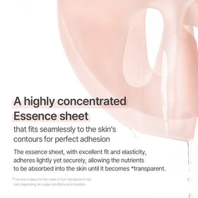 Cooling hydrogel adheres to the face for soothing masking
