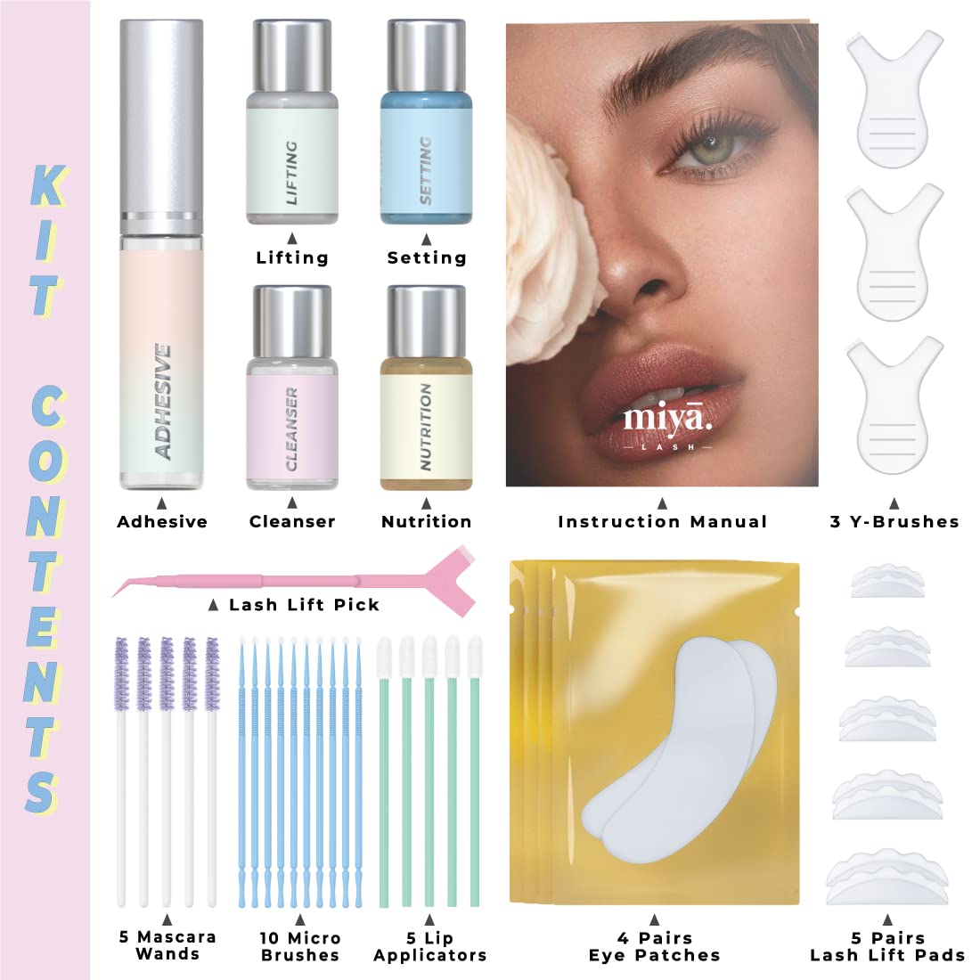Nutrition Serum from Miya Lash Keratin Lift Kit adds moisture
