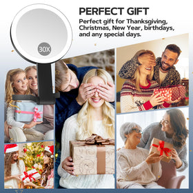 Miyadiva hanging and handheld mirror design for portability and style