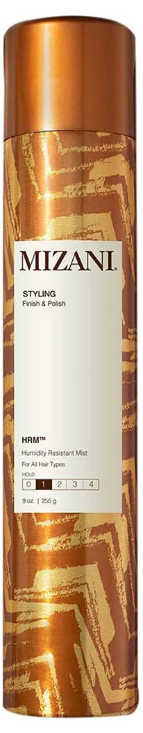Mizani Humidity Resistant Spray bottle for easy daily styling with lightweight hold.